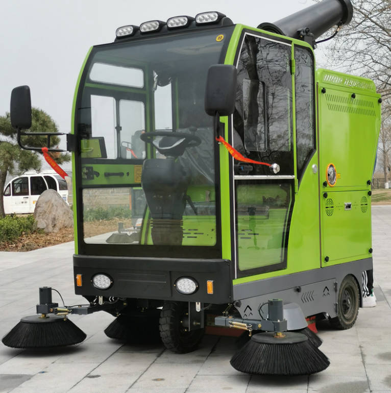 徐汇道路清洁广泛应用电动环卫清扫车