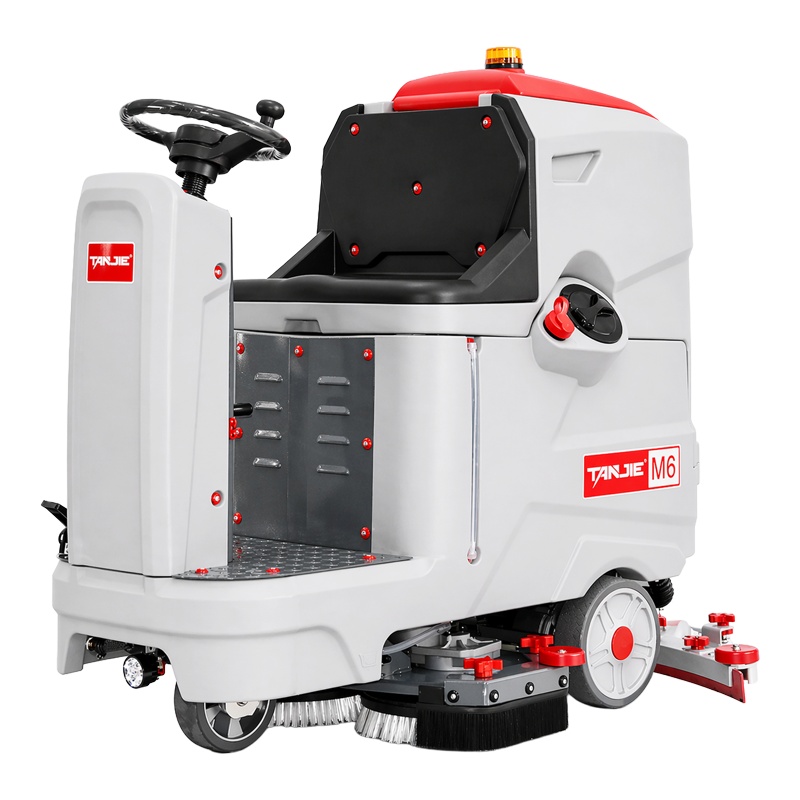徐汇坦洁驾驶式洗地机M6【双刷】